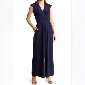 New! Vince Camuto Navy Jumpsuit